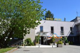 Budynek rybnickiego hotelu Arena
