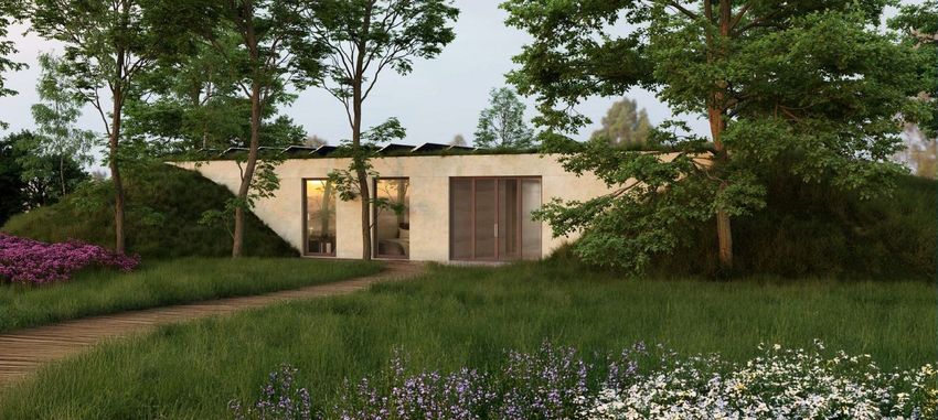 Koncepacja architektoniczna Laboratorium Politechniki Śląskiej Eko-Dom-Energia