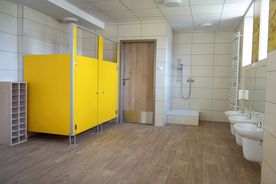 wnętrza miejskiego żłobka nr 4 