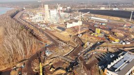 Budowa elektrowni z lotu ptaka