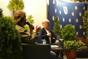 Spotkanie z Adamem Wajrakiem w UM Rybnik. Fot. A. Świderska 