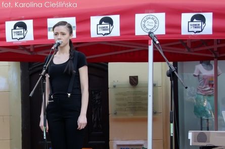 Projekt "Słowem w twarz". Fot. K. Cieślińska