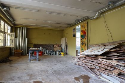 Remont nowej filii bibliotecznej na Nowinach