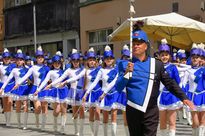 Festiwal orkiestr dętych Złota Lira - parada orkiestr i mażoretek