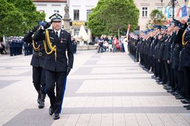 Uroczyste obchody 150-lecia rybnickiej straży pożarnej - Rynek w Rybniku