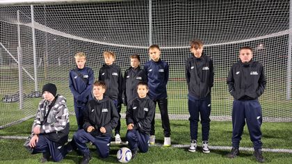 Szkolna drużyna piłkarska