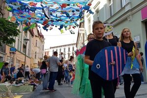 Festiwal z Ikrą. Dzień herbu – parada ryb. Fot. Wydział Promocji UM Rybnik. 