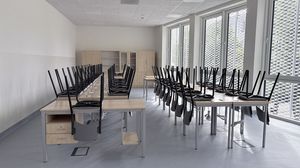 wyremontowane pomieszczenie szkoły II LO