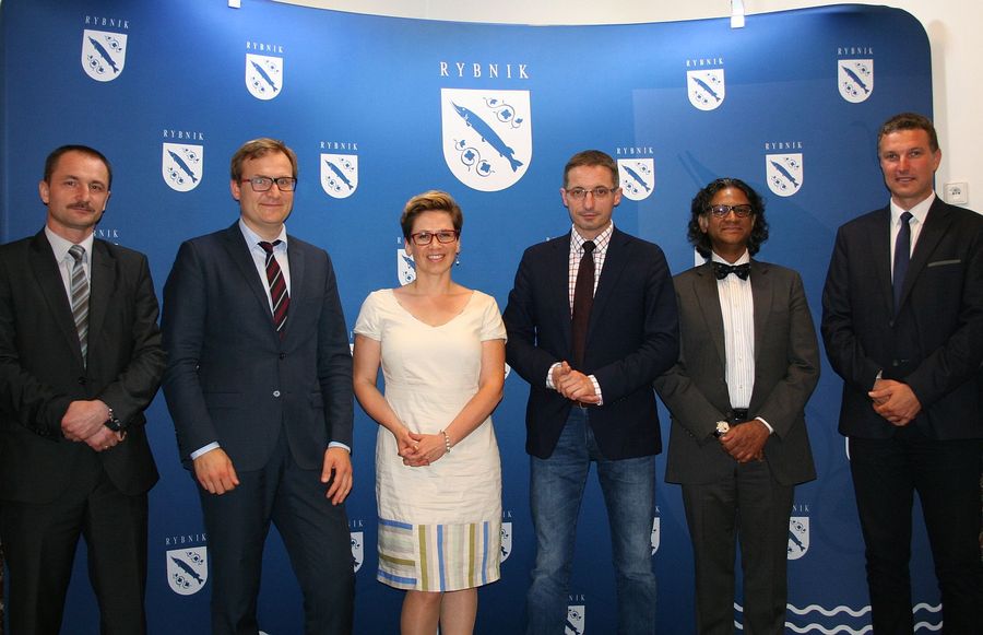 Eksperci Banku Światowego w Rybniku. Fot. L. Tyl