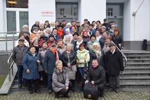 Rybniccy seniorzy w Łodzi. Fot. H. Kaletka 