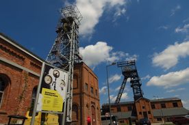 Wnętrze Zrewitalizowanej Zabytkowej Kopalni Ignacy