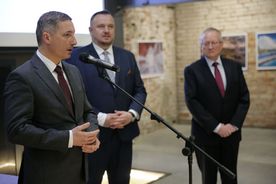 Podpisanie umowy i konferencja prasowa na terenie Zabytkowej Kopalni Ignacy