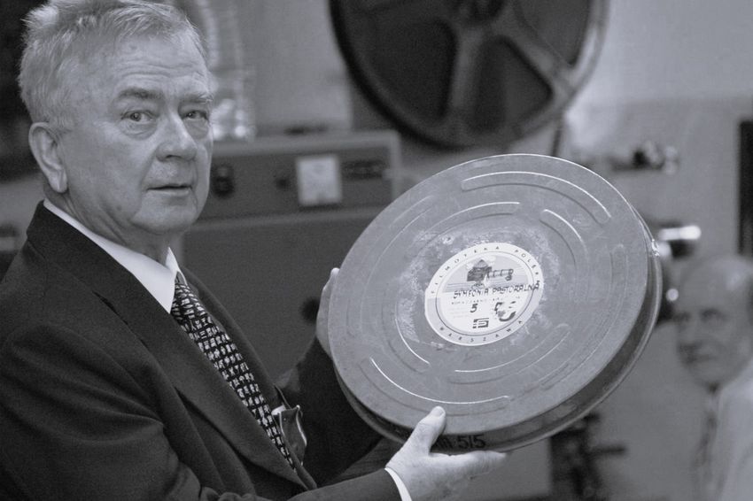 Czarno-białe zdjęcie Wojciecha Bronowskiego