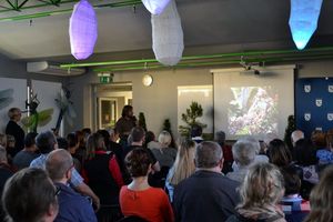 Spotkanie z Adamem Wajrakiem w UM Rybnik. Fot. A. Świderska 