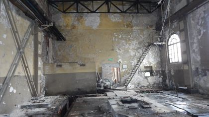 Zabytkowa Kopalnia Ignacy - sprężarkownia przed remontem