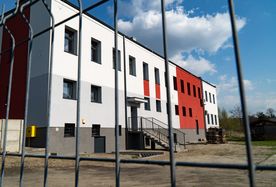 Zmodernizowany budynek OSP Golejów