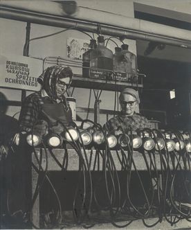 Zdjęcie archiwalne z życia Rybnickiego Okręgu Węglowego 