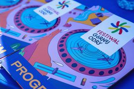 Uczestnicy konferencji prasowej ws. Festiwalu Górnej Odry