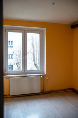 Wnętrze mieszkania do remontu