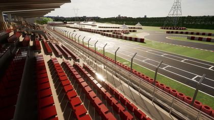 Wizualizacja toru kartingowego 