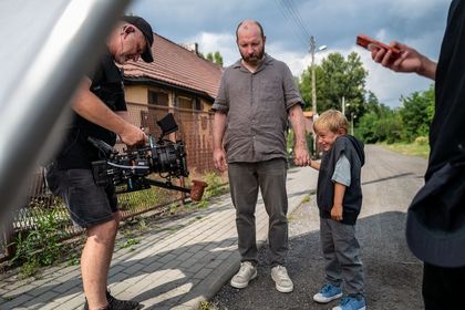 Aktorzy na planie filmowym