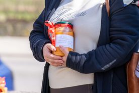 Otwarcie lodówki społecznej w Rybniku-NIewiadomiu