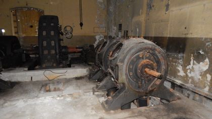 Zabytkowa Kopalnia Ignacy - sprężarkownia przed remontem