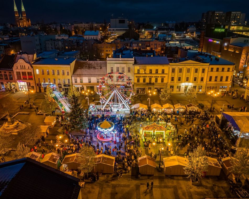 Jarmark na rybnickim rynku