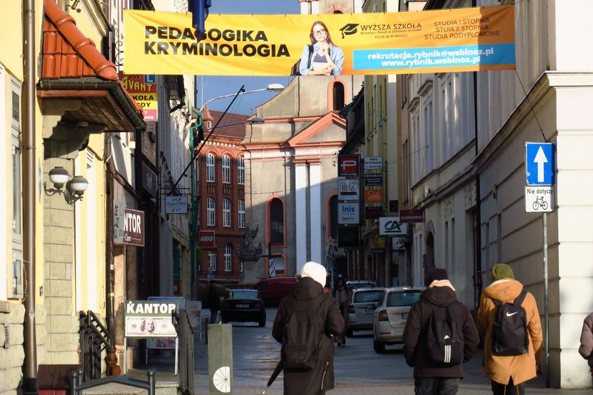 Chaos reklamowy na ulicach Rybnika