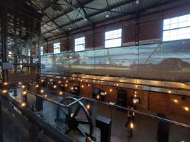 Wnętrze zrewitalizowanej Zabytkowej Kopalni Ignacy.