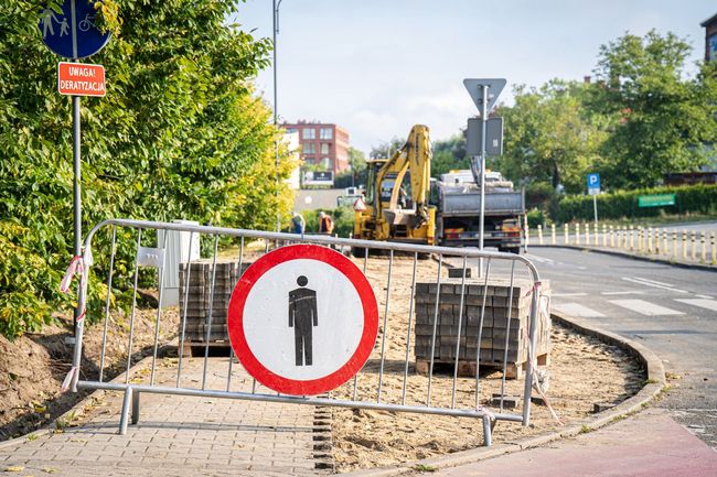 Remont drogi rowerowej wzdłuż ul. Rzecznej 