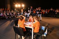 zdjęcie dzieci na imprezie bezpieczny maluch