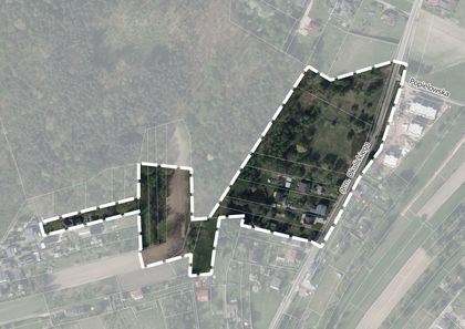 widok planu dzielnicy