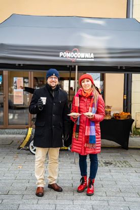 Spotkanie z mieszkańcami na deptaku