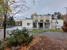 Plac budowy krematorium na rybnickim cmentarzu