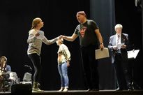 Próby do spektaklu "Rybnicka Opowieść Wigilijna"