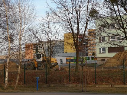 Budowa boiska przy Zespole Szkół nr 3. Fot. A. Kolenda 