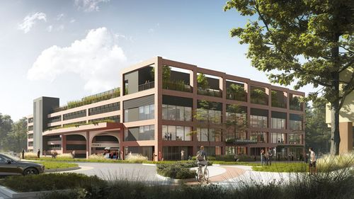 Plac Armii Krajowej - wizualizacja centrum przesiadkowego