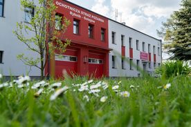 Zmodernizowany budynek OSP Golejów