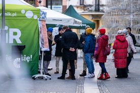 Spotkanie z mieszkańcami na deptaku