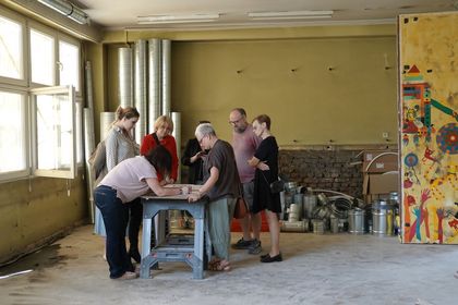 Remont nowej filii bibliotecznej na Nowinach