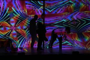 Spektakl warszawskiego Teatru Kamienica "Dopalacze. Siedem stopni donikąd" w ramach współfinansowanej przez Miasto Rybnik kampanii Fundacji Piątka. „Weź nie bierz”. Fot. P. Bukartyk 