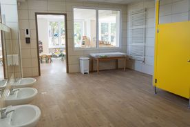 wnętrza miejskiego żłobka nr 4 