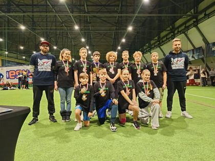 Uczniowie z medalami