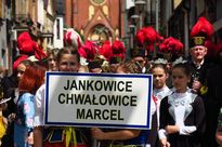 Festiwal orkiestr dętych Złota Lira - parada orkiestr i mażoretek