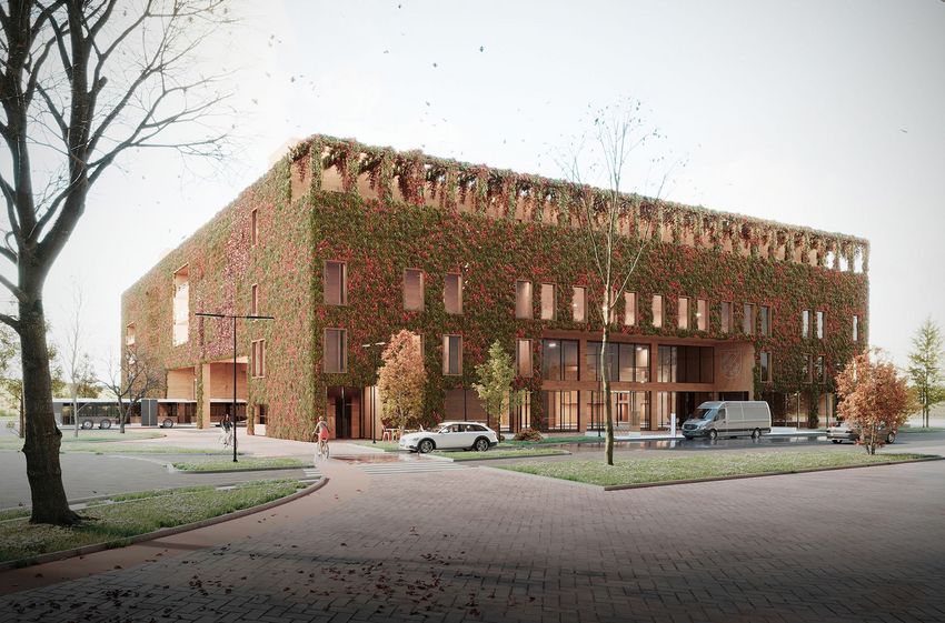 Wizualizacja centrum przesiadkowego