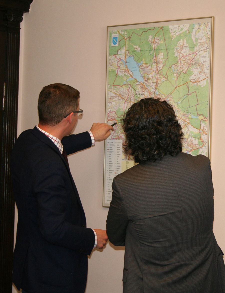 Eksperci Banku Światowego w Rybniku. Fot. L. Tyl