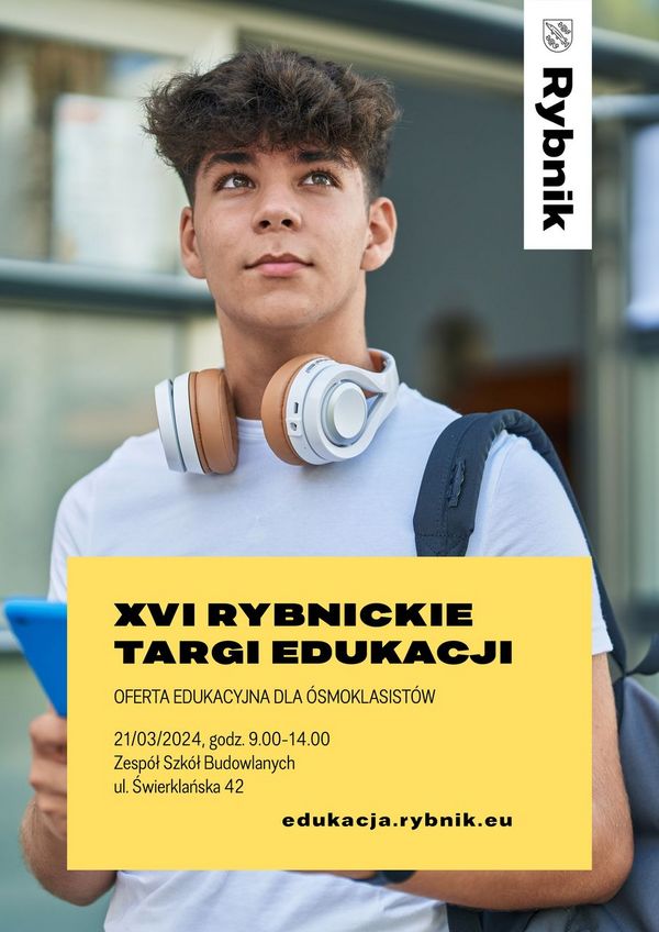 Plakat promujący Targi Edukacji 2023