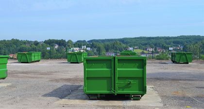 Punkt Selektywnej Zbiórki Odpadów Komunalnych - kontenery na odpady