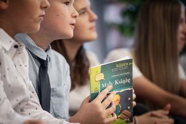 Uroczystości z okazji otwarcia nowej biblioteki „W krainie Małego Księcia” otwarta w Szkole Podstawowej nr 34 w Rybniku